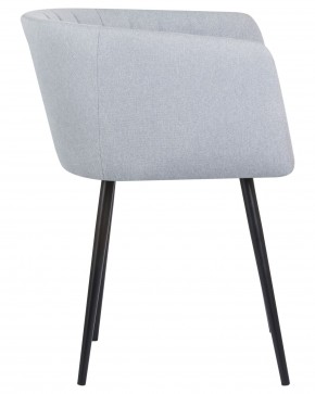 Стул обеденный DOBRIN ALINA, серо-голубая ткань (LAR-106D-23) в Карталах - kartaly.ok-mebel.com | фото 3