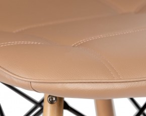 Стул обеденный DOBRIN BENNET, ножки светлый бук, коричневый в Карталах - kartaly.ok-mebel.com | фото 7