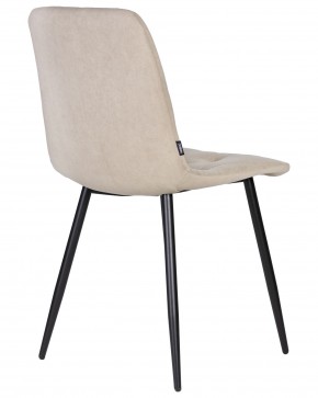 Стул обеденный DOBRIN CHILLY ROMBO, Капучино Simple 05, основание черное в Карталах - kartaly.ok-mebel.com | фото 4