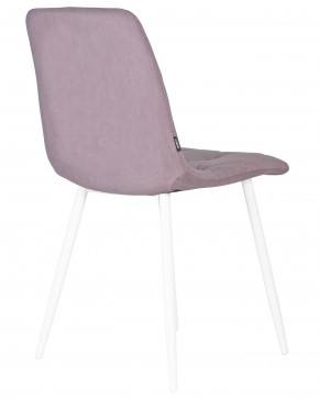 Стул обеденный DOBRIN CHILLY ROMBO, Лавандовый Simple 48, основание белый в Карталах - kartaly.ok-mebel.com | фото 4
