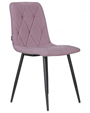 Стул обеденный DOBRIN CHILLY ROMBO, Лавандовый Simple 48, основание черное в Карталах - kartaly.ok-mebel.com | фото 2