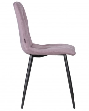 Стул обеденный DOBRIN CHILLY ROMBO, Лавандовый Simple 48, основание черное в Карталах - kartaly.ok-mebel.com | фото 3