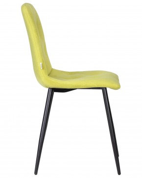 Стул обеденный DOBRIN CHILLY ROMBO, Лайм Simple 14, основание черное в Карталах - kartaly.ok-mebel.com | фото 3