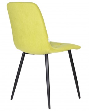 Стул обеденный DOBRIN CHILLY ROMBO, Лайм Simple 14, основание черное в Карталах - kartaly.ok-mebel.com | фото 4