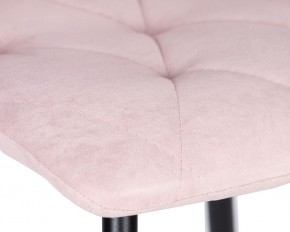 Стул обеденный DOBRIN CHILLY ROMBO, Розовый Simple 03, основание черное в Карталах - kartaly.ok-mebel.com | фото 7