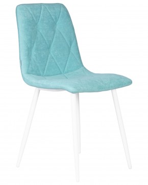 Стул обеденный DOBRIN CHILLY ROMBO, Тиффани Simple 51, основание белый в Карталах - kartaly.ok-mebel.com | фото 2