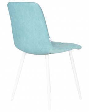 Стул обеденный DOBRIN CHILLY ROMBO, Тиффани Simple 51, основание белый в Карталах - kartaly.ok-mebel.com | фото 4
