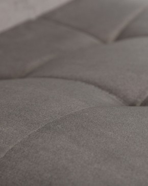 Стул обеденный DOBRIN CHILLY, Темно-серый Holland 18, основание белое в Карталах - kartaly.ok-mebel.com | фото 7
