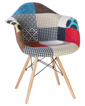 Стул обеденный DOBRIN DAW PATCHWORK, цвет сиденья мозаика в Карталах - kartaly.ok-mebel.com | фото