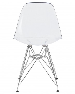 Стул обеденный DOBRIN DSR CASPER, ножки хром, цвет прозрачный в Карталах - kartaly.ok-mebel.com | фото 5