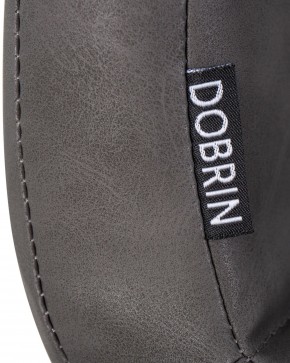 Стул обеденный DOBRIN MARK, черные ножки, серая антрацитовая винтажная экокожа (RU-08) в Карталах - kartaly.ok-mebel.com | фото 9