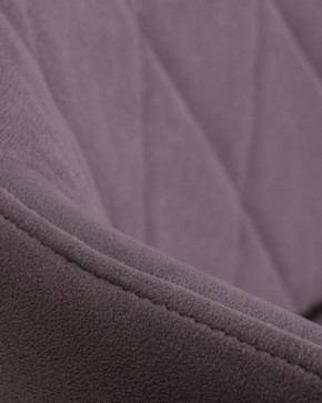 Стул обеденный DOBRIN ROBY, ЭМАЛЬ ЧЕРНЫЙ МУАР велюр Catania Lavender в Карталах - kartaly.ok-mebel.com | фото 10
