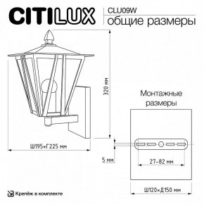 Светильник на штанге Citilux FORTS CLU09W в Карталах - kartaly.ok-mebel.com | фото 9