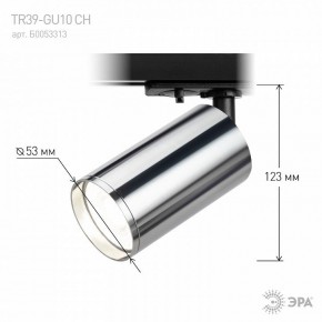 Светильник на штанге Эра  TR39-GU10 СН в Карталах - kartaly.ok-mebel.com | фото 7