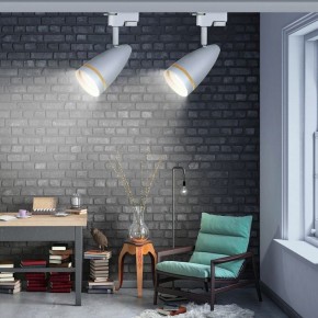 Светильник на штанге Эра  TR49 - GU10 WH в Карталах - kartaly.ok-mebel.com | фото 2