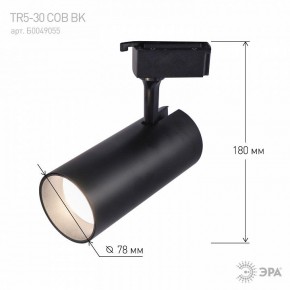 Светильник на штанге Эра  TR5-30 COB BK в Карталах - kartaly.ok-mebel.com | фото 5
