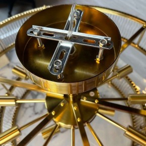 Светильник на штанге Imperiumloft RH Marais Round Chandelier 40,2668 в Карталах - kartaly.ok-mebel.com | фото 15