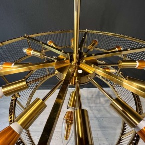 Светильник на штанге Imperiumloft RH Marais Round Chandelier 40,2668 в Карталах - kartaly.ok-mebel.com | фото 8