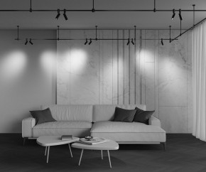 Светильник на штанге Maytoni Focus Led TR144-1-12W3K-W-B в Карталах - kartaly.ok-mebel.com | фото 5