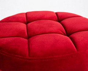 Табурет барный DOBRIN BRUNO BLACK, бордо велюр (MJ9-43) в Карталах - kartaly.ok-mebel.com | фото 2