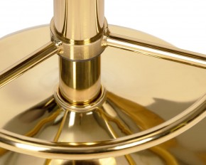 Табурет барный DOBRIN BRUNO GOLD, бежевый велюр (MJ9-10) в Карталах - kartaly.ok-mebel.com | фото 4