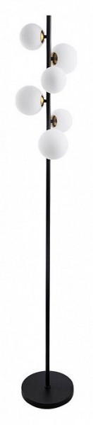 Торшер Arte Lamp Gemini A2243PN-6BK в Карталах - kartaly.ok-mebel.com | фото