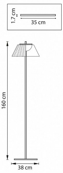 Торшер Lightstar Napoli 794710 в Карталах - kartaly.ok-mebel.com | фото 6
