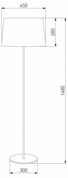 Торшер TK Lighting Maja 2919 Maja в Карталах - kartaly.ok-mebel.com | фото 2