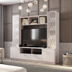 Центральная секция Зарина ЦС-01 (ясень белый) в Карталах - kartaly.ok-mebel.com | фото