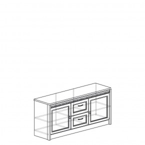 Тумба многоцелевая №191 "Лючия" Дуб оксфорд серый в Карталах - kartaly.ok-mebel.com | фото 2