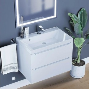 Тумба под раковину Uperwood Tanos 70 см, подвесная, белая матовая в Карталах - kartaly.ok-mebel.com | фото 3
