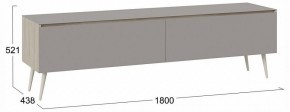 Тумба под ТВ Глосс СМ-319.03.011 в Карталах - kartaly.ok-mebel.com | фото 4