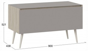 Тумба под ТВ Глосс СМ-319.03.012 в Карталах - kartaly.ok-mebel.com | фото 4