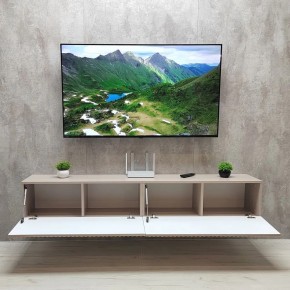Тумба подвесная под ТВ LINES MTV3-MA 900 Бежевый (Леда-М 10.1.5) в Карталах - kartaly.ok-mebel.com | фото 11