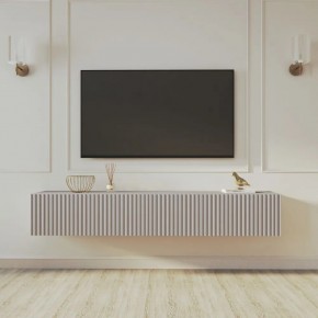 Тумба подвесная под ТВ LINES MTV3-MA 900 Бежевый (Леда-М 10.1.5) в Карталах - kartaly.ok-mebel.com | фото 12