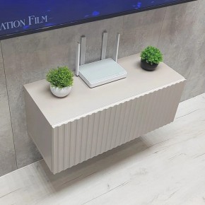 Тумба подвесная под ТВ LINES MTV3-MA 900 Бежевый (Леда-М 10.1.5) в Карталах - kartaly.ok-mebel.com | фото 8
