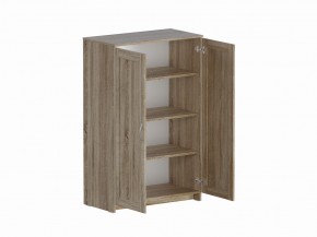 Тумба СИРИУС двухдверная высокая, цвет Дуб Сонома в Карталах - kartaly.ok-mebel.com | фото 3
