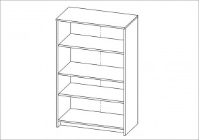 Тумба СИРИУС двухдверная высокая, цвет Дуб Венге в Карталах - kartaly.ok-mebel.com | фото 3