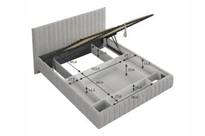 ТВИКС Кровать с ПМ 1600 в Карталах - kartaly.ok-mebel.com | фото 4