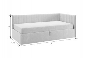 ТВИКС Кровать (тахта) с ПМ 900 в Карталах - kartaly.ok-mebel.com | фото 2