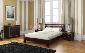 ВЕРОНИКА Кровать из массива 900 в Карталах - kartaly.ok-mebel.com | фото 4