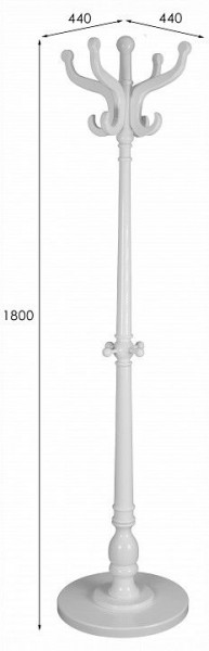Вешалка-стойка В 1Н в Карталах - kartaly.ok-mebel.com | фото 7