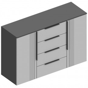 ВИТА Комод 2-ств c 4 ящиками в Карталах - kartaly.ok-mebel.com | фото