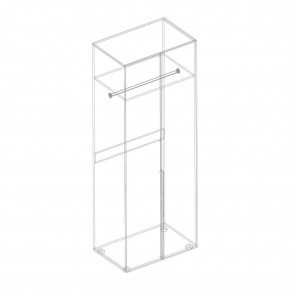 ВИТА Шкаф 2-ств для одежды в Карталах - kartaly.ok-mebel.com | фото 2