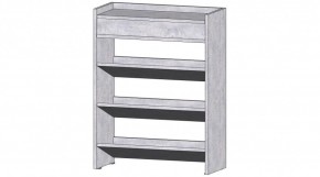 ВИЗИТ Обувница (цемент светлый) в Карталах - kartaly.ok-mebel.com | фото