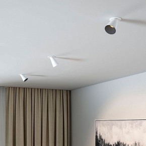 Встраиваемый светильник Elektrostandard Bell 25097/LED 8W 3000K белый в Карталах - kartaly.ok-mebel.com | фото 4