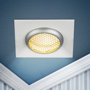 Встраиваемый светильник Эра  KL110 WH/SL в Карталах - kartaly.ok-mebel.com | фото 5