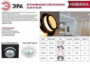 Встраиваемый светильник Эра KL89 BK Б0054357 в Карталах - kartaly.ok-mebel.com | фото 2