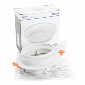 Встраиваемый светильник Feron DL502 51089 в Карталах - kartaly.ok-mebel.com | фото 9