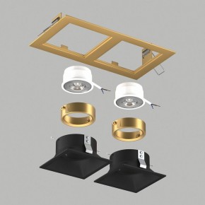 Встраиваемый светильник Lightstar Domino D5230707GMOD в Карталах - kartaly.ok-mebel.com | фото 2